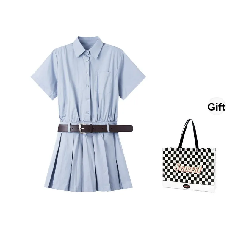 STARFEI Short Sleeved Dress Women's-0