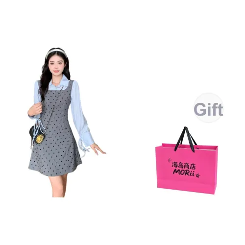 MORii Длинное платье с длинными рукавами женское