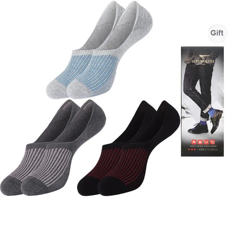 SEPTWOLVES Socks Gift Box Men's 3 Pack With Box Included-108