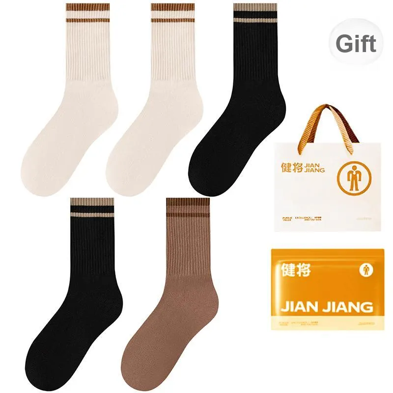 Master Mid Calf Socks Women's Shopping Bag 5 Pack-5