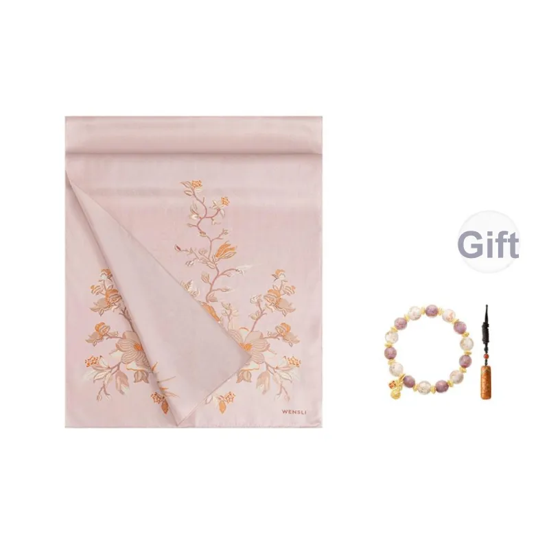 WENSLI Silk Scarves Women's-15