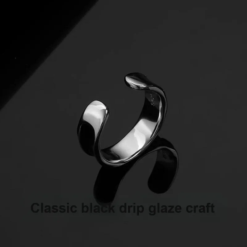 FOREVER MELODY 925 Sterling Silver Rings Men's-1