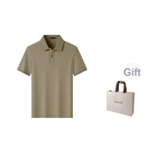 JUDGER Армейский зеленый Мужская рубашка поло