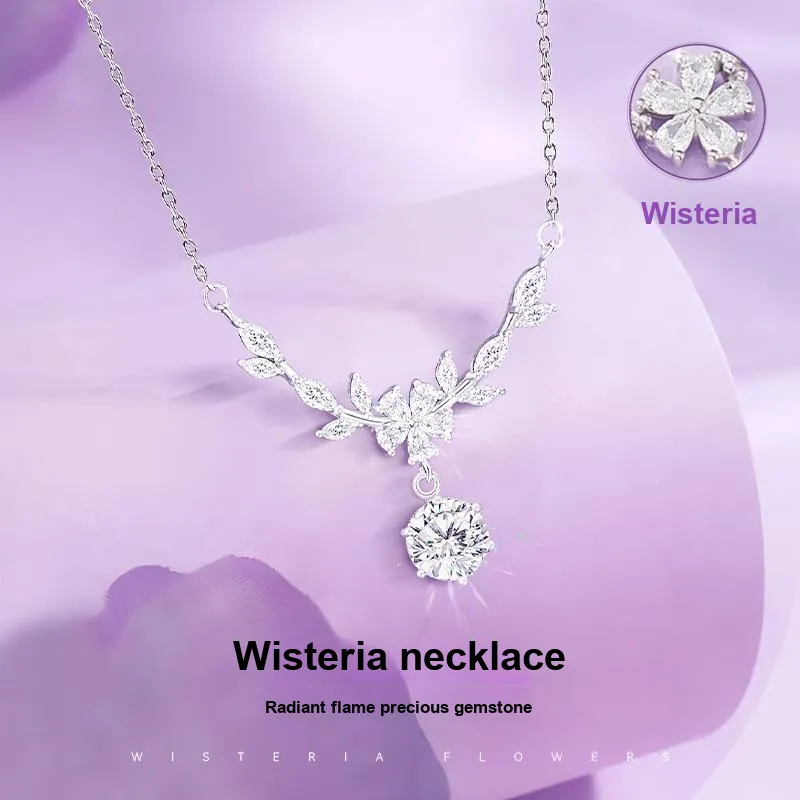 WINY 925 Sterling Silver Necklaces Women's-8