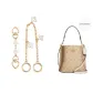 [2-Piece Set]Four-Leaf Clover+Four-Leaf Clover Decorative Chain 40cm