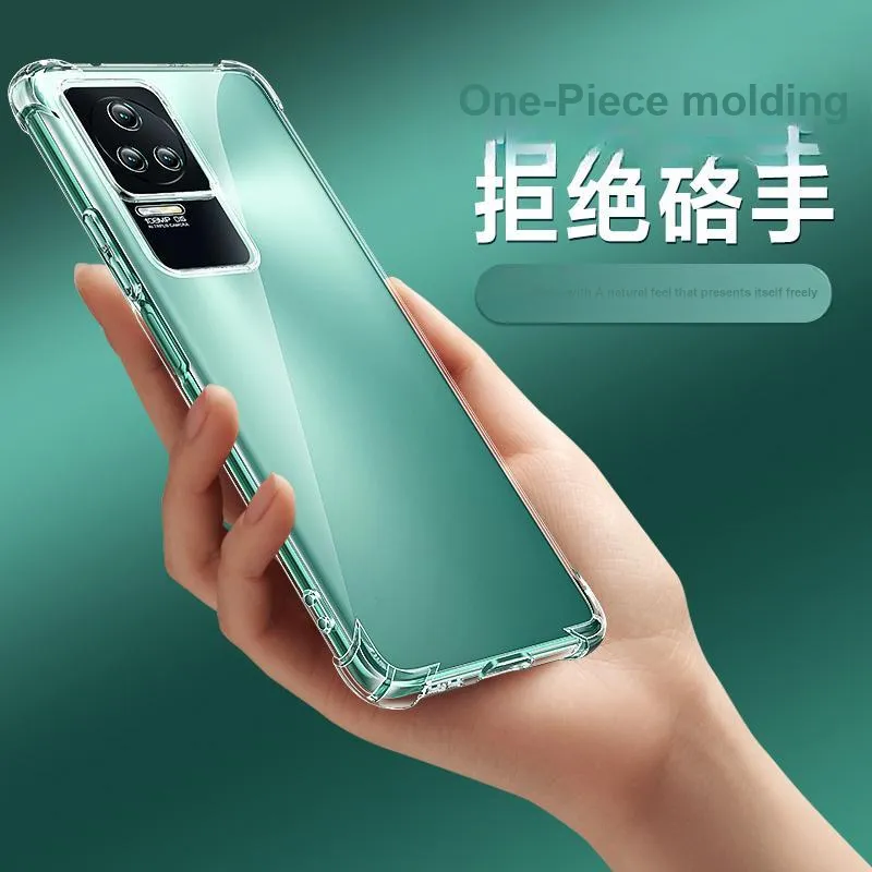Flashing Demons TPU Material Airbag Impact Resistant, Fully Enclosed Phone Cases Red Beige K50/40/Pro-1