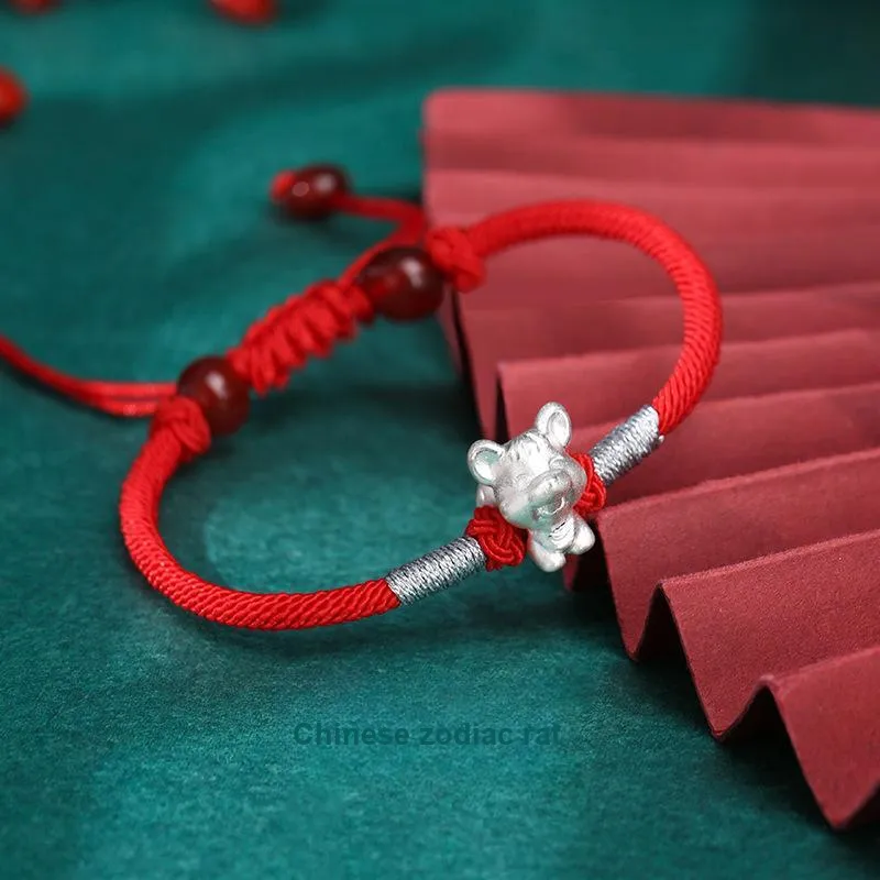 Nine Music 999 Fine Silver Hand Rope Unisex-4