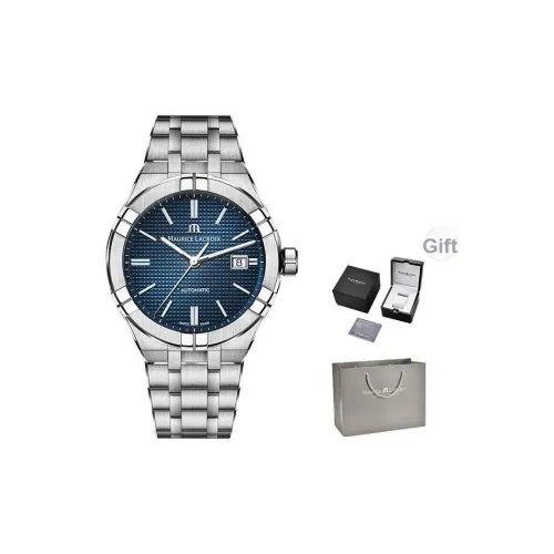 Maurice Lacroix Автоматический Механический Механизм Мужские Часы 42мм*42мм*11мм Синий