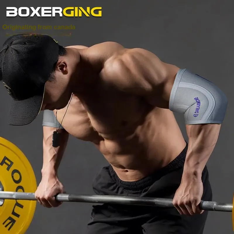 BOXERGING Fitness Elbow Pads Protective Compression Elastane Unisex Comprehensive Protective-7