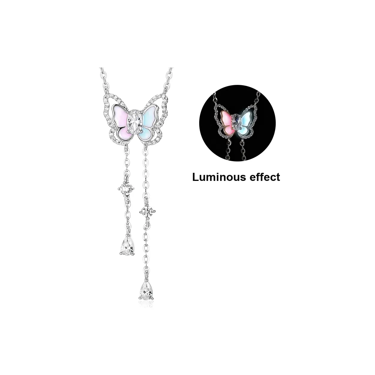 KADER 925 Sterling Silver Necklaces Women's Silver