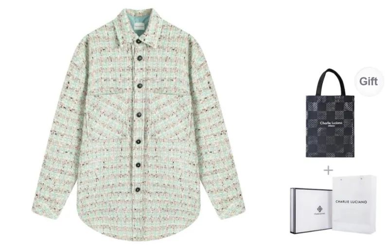 Charlie Luciano Shirt Unisex Mint Green-4