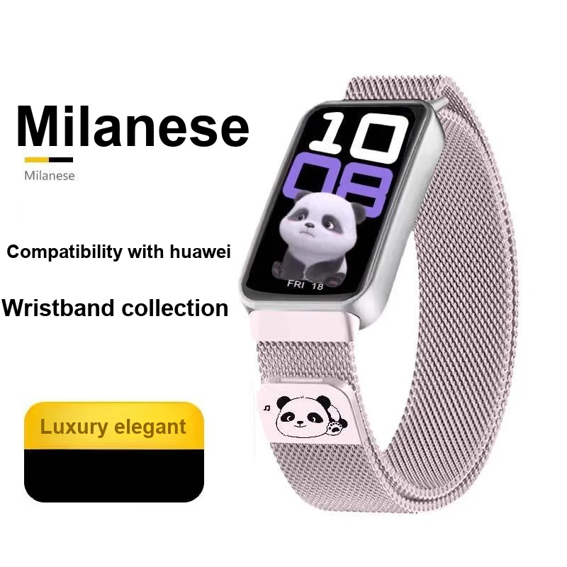 Mr. Strap Huawei Compatibility Watch Band Stainless Steel Material-1