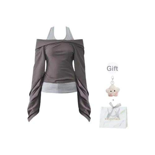 EVPGB Серый Женские T-рубашки