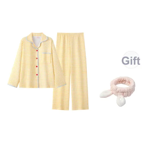 Maultiay Пижамный комплект Осенний и Зимний Женский