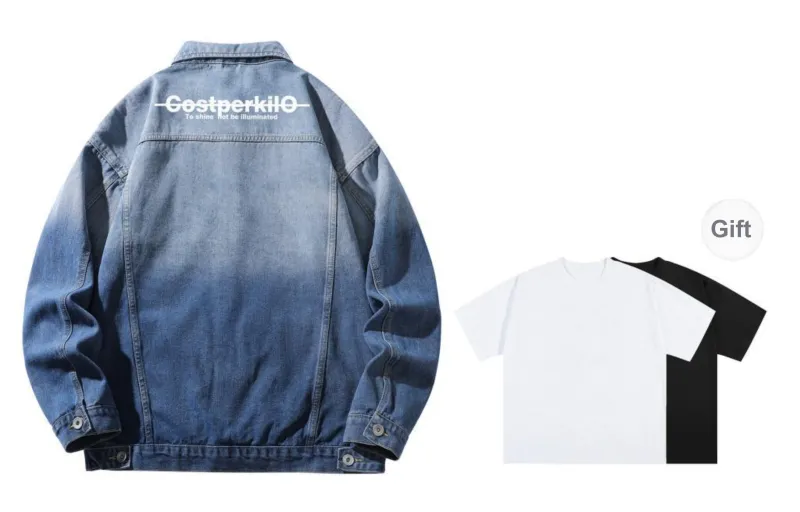 Cost Per Kilo Denim Jacket Unisex-1