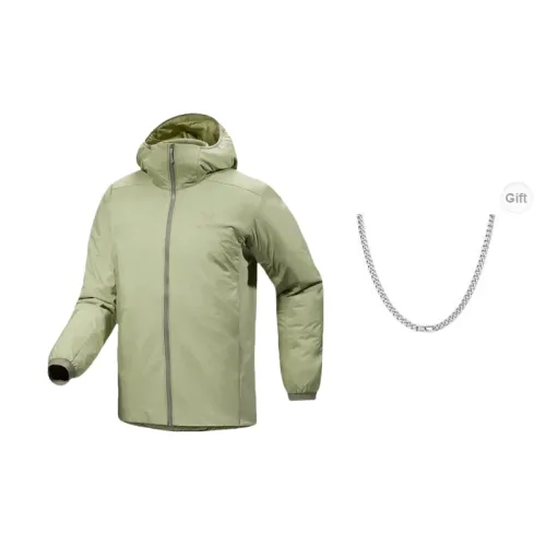 Arcteryx Beta Series Puffer Jackets Men Sage Green With Free Necklace