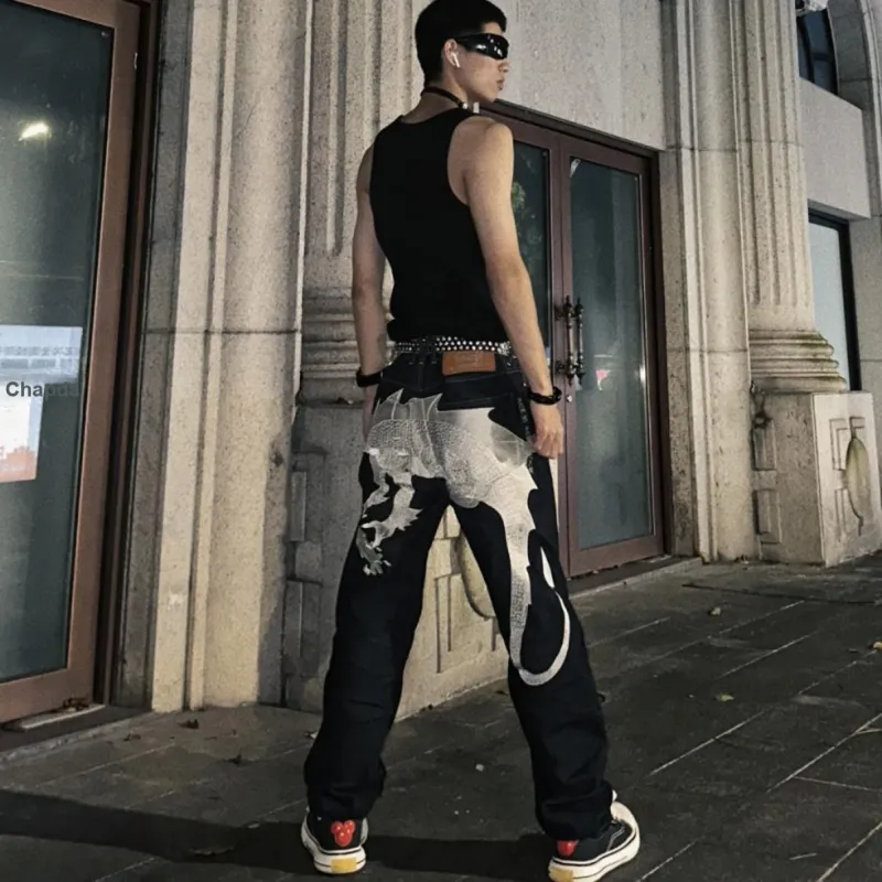 OG96 LAB Jeans Unisex 🃏 Black-2