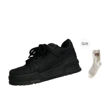 BINGO DUCK Skateboard Shoes Women's Black