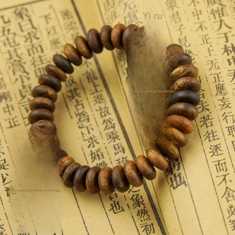 Three Treasures Kyara Precious Wood Bracelets Unisex-3