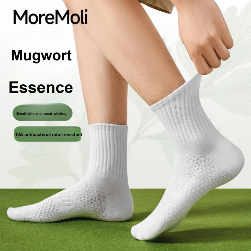 Moremoli Mid Calf Socks Men's 4 Pack-6