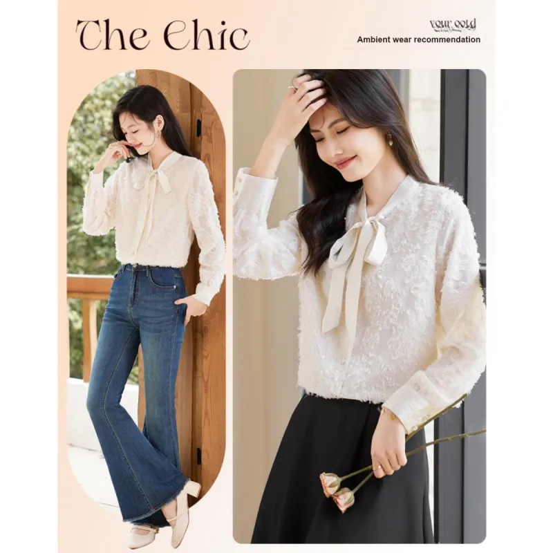 Like The Age Of Water Sweatshirt Women's Apricot-3