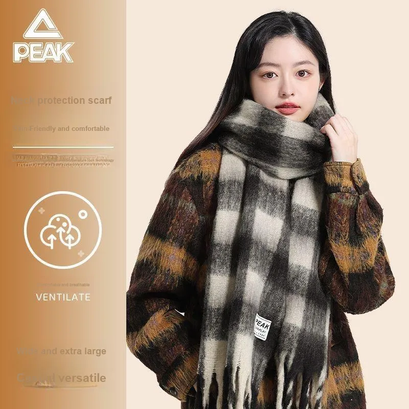 PEAK Knit Scarves Unisex-2