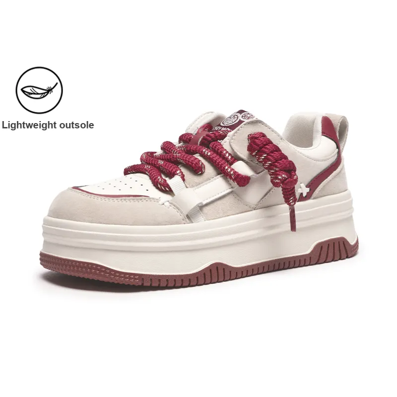 Disney x Hotwind CNY New Year Limited Collection Abrasion-Resistant Slip-Resistant Low-Top Skateboard Shoes Women's-1
