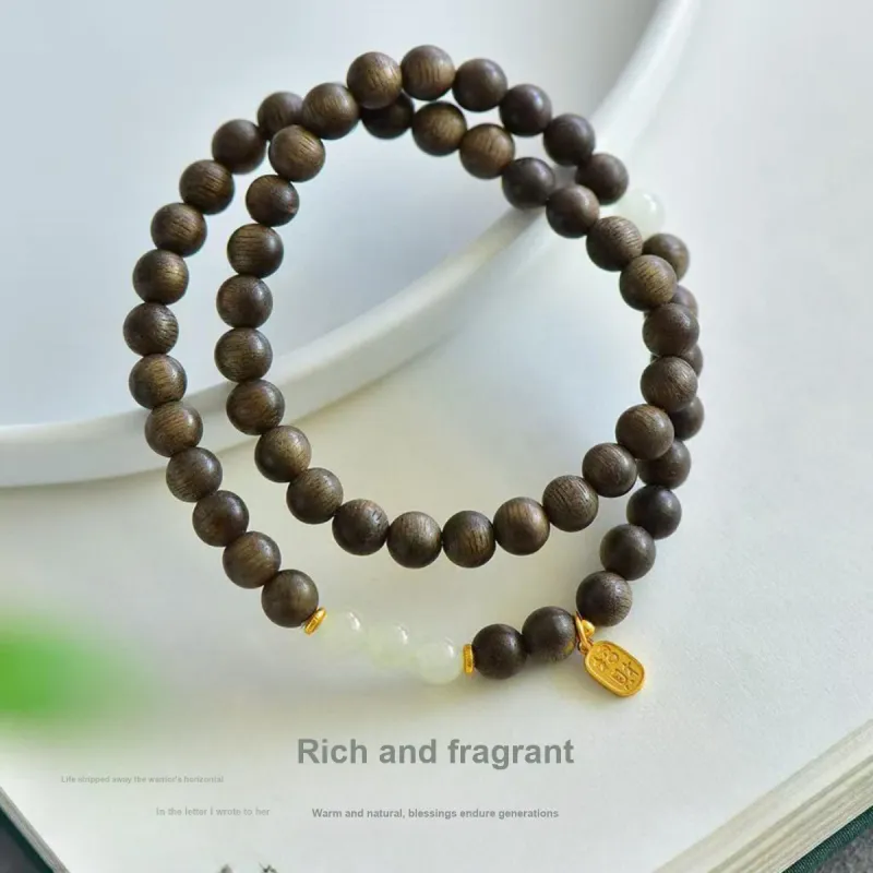 LAOMIAO Hetian Jade Bracelets Pale Greenish White Jade Women's-1