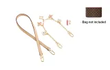 Vegetable Tanned Leather 60cm+35cm Copper Decorative Chain-Slit Buckle (Sub-Bag Modified Exclusive)