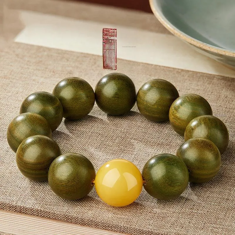 SGE Green Sandalwood Bracelets Men's-1