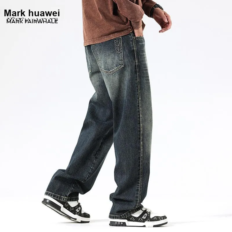 FAIRWHALE Jeans Unisex Blue-3