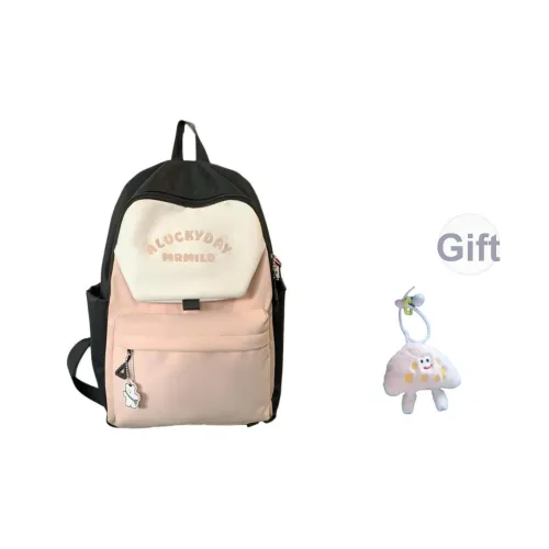 BRABOSTON Нейлон Рюкзак Унисекс Кофейный Зеленый Темно-синий Желтый Серый Светло-синий Розовый Зеленый