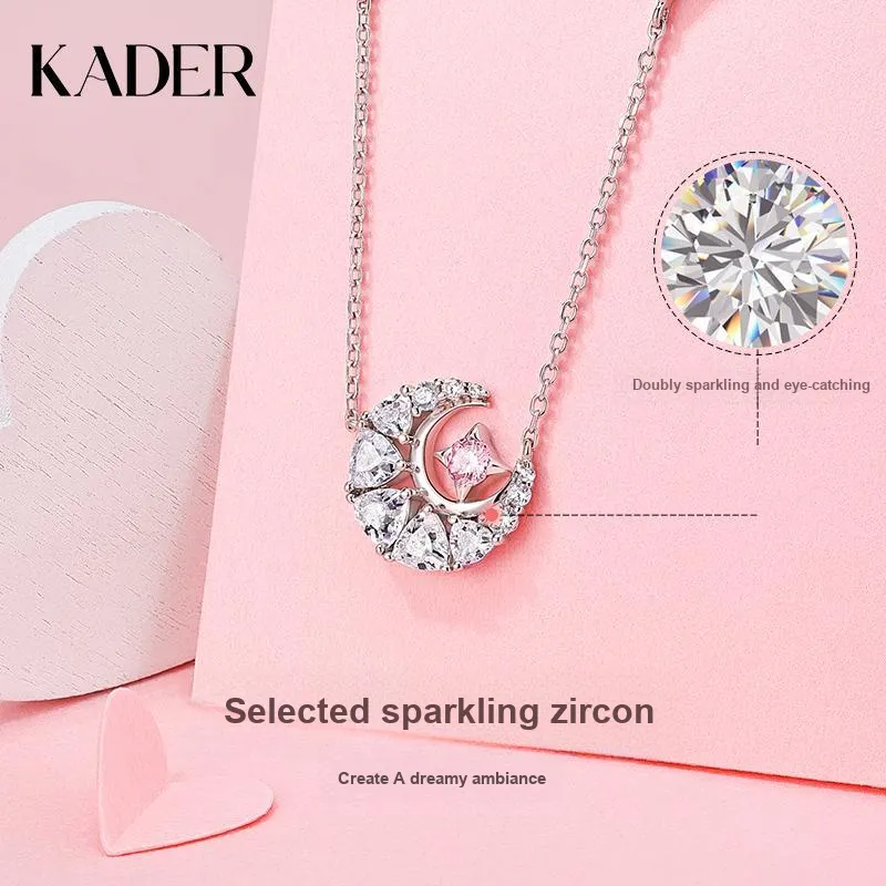 Wylyp 925 Sterling Silver Necklaces Women's Silver white Gift Box-6