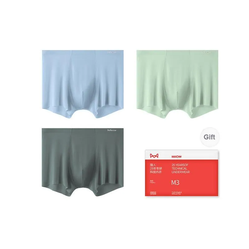 MIIOW Underpants Men's Shopping Bag 3 Pack-10