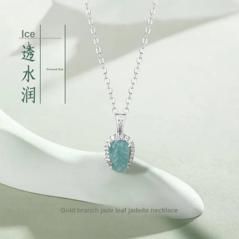 PUTUOSHANWENCHUANG Glutinous Jade Necklaces Women's-1