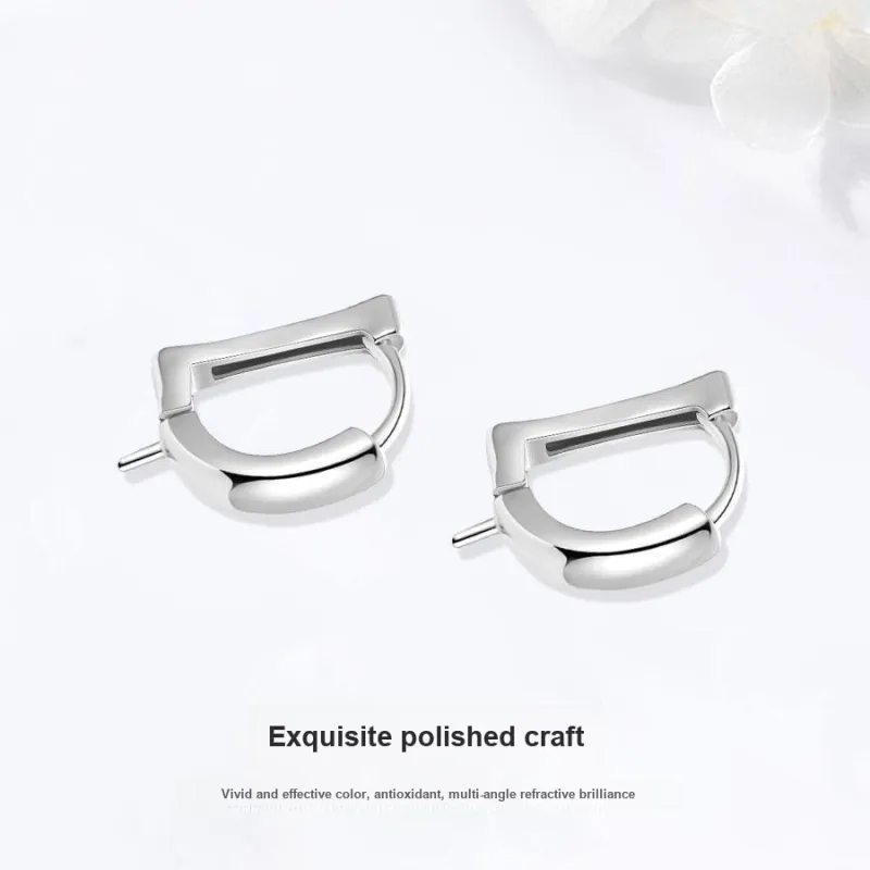 Tkb Sterling Silver Earrings Unisex-3