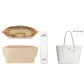 City33 Glacier White Shoulder Strap Pad 20.5cm+Ecru Liner