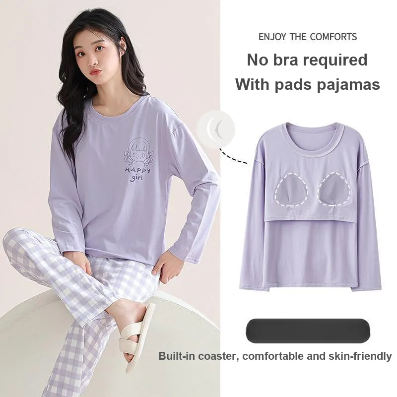 Lan Miao Women's Pajama Sets-43