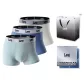 3 Pack (Gray+Blue+White)