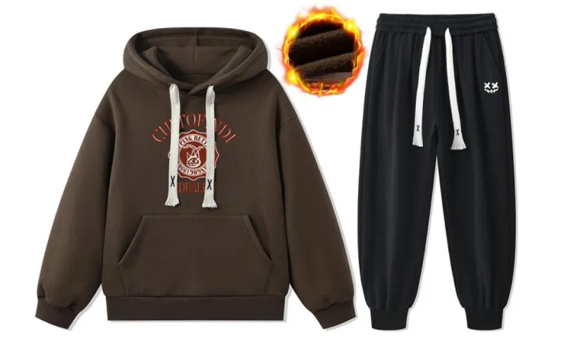 CULT OF INDIVIDUALITY Sweatshirt Set Unisex-24