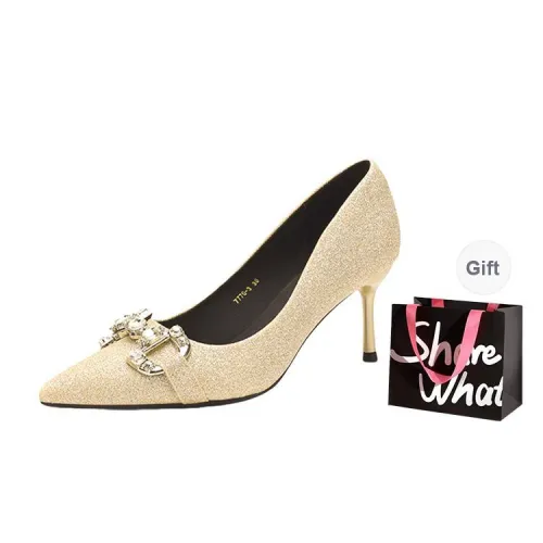 BIGTREE Slim Heel High Heels Women's