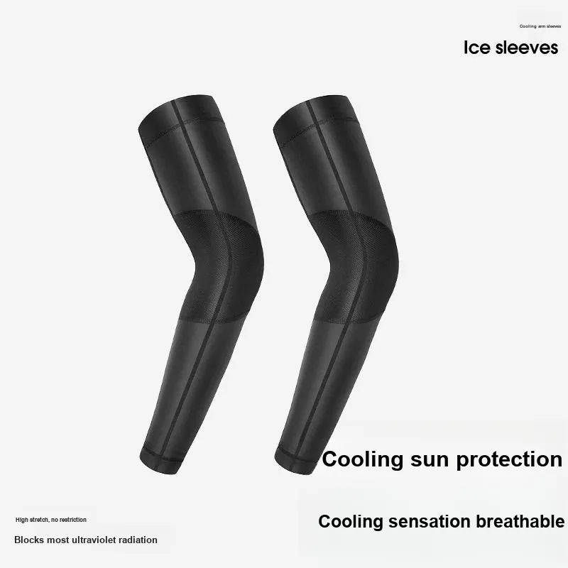 YUZHAOLIN Polyamide Sun Protection Sleeves Men's-1