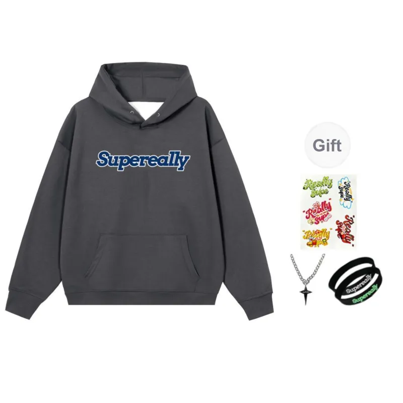 SUPEREALLY Sweatshirts Unisex-13