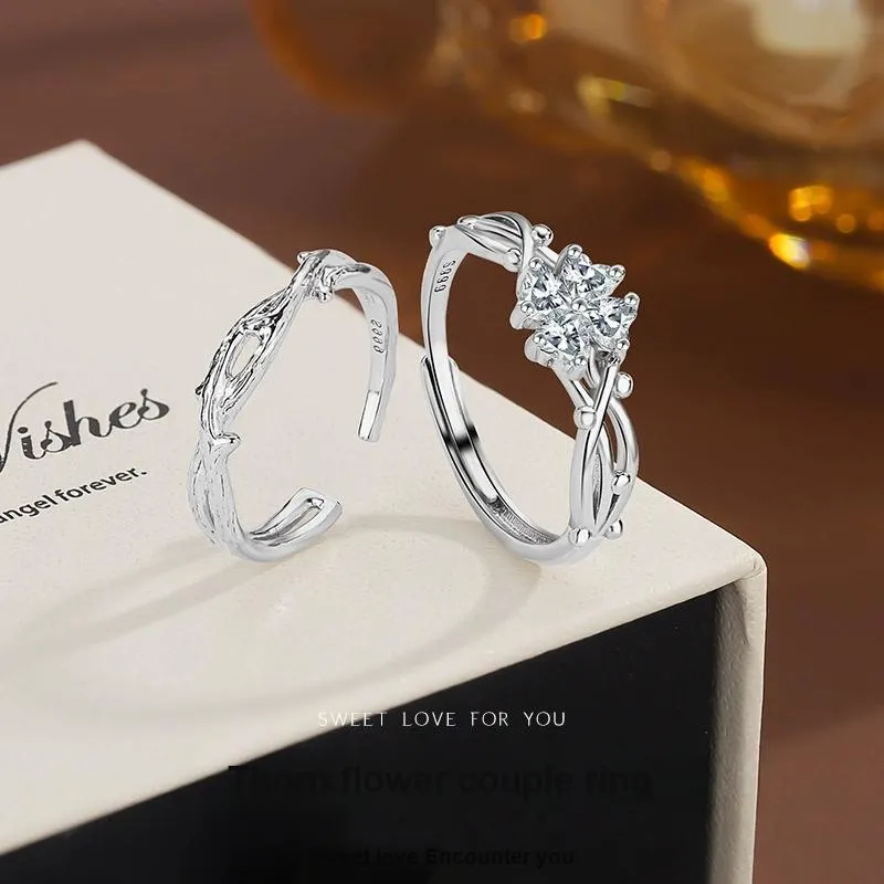 MISS TOOYA S999 Fine Silver Rings Unisex-1