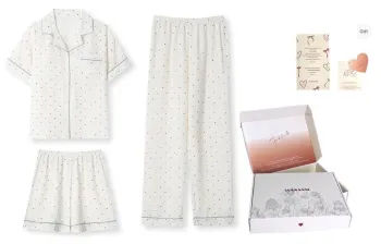 WANANNI Pajama Set Women's Ecru