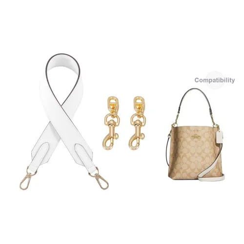 Lan Bao Fan Микрофибра Сумка Ремень Женский Черный Белый Золотой Тон