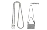 [Crossbody Style]Silver Chain 90cm