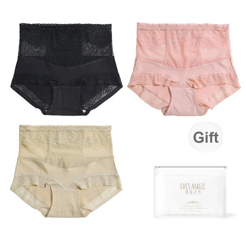XIA.WA.ZHI.XIU Underpants Women's Shopping Bag 3 Pack-2