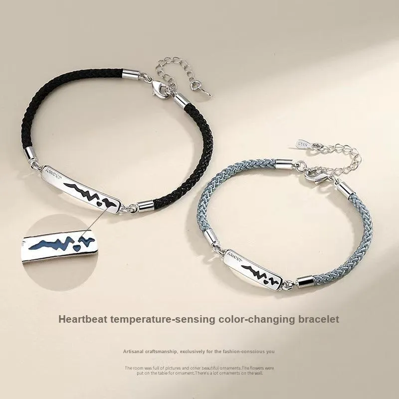 JESCAKOO Silver Bracelets Unisex-1