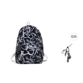 KAMLUI Nylon Backpack Unisex ÍTica  Black/Red/Green/Blue
